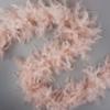 ZUCKER Turkey Feather Chandelle Boa - (72 Inch) - Christmas Decorations - Vibrant Holiday Home Decor - Heavy Feather Boas for Adults - Roaring 20's Costume, Mardi Gras Party Boa - Champagne view 2