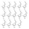 DHAEY SeroNi 12Pcs High Carbon Steel Automatic Flip Fishing Hook Freshwater 0.5-13# Barbed Single Fishhook Carp Fishing Accessories(Size 2) view 3