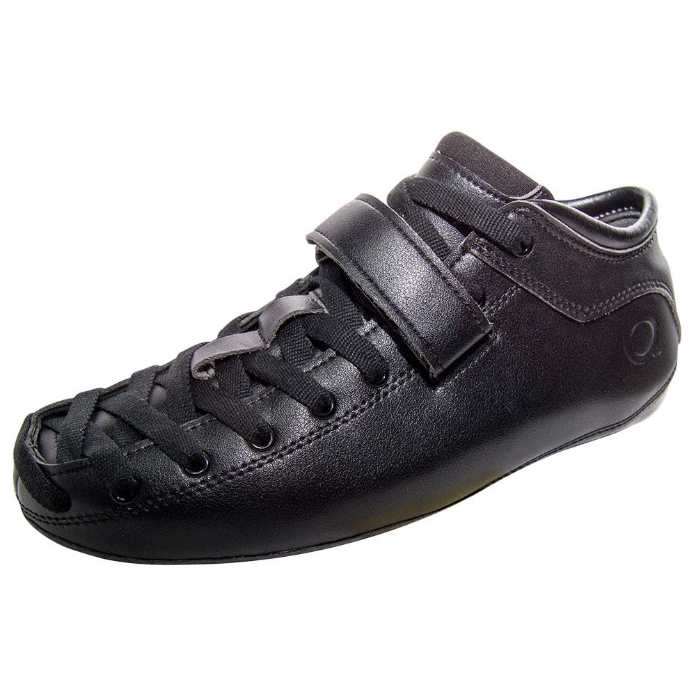 Uniq Skates Mavric Quad Roller Skating Speed Skating Boot (Black sz 10)