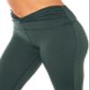 Balance Collection Womens Twist High Rise Bootcut Pant, Scarab view 2