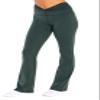 Balance Collection Womens Twist High Rise Bootcut Pant, Scarab view 3