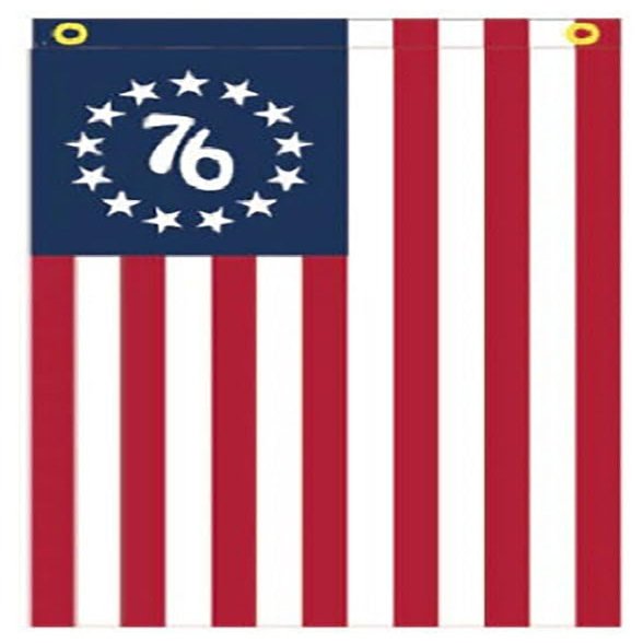 12X18 Betsy Ross 13 BENNINGTON 76 Star American Garden DOUBLE SIDED Flag
