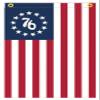 12X18 Betsy Ross 13 BENNINGTON 76 Star American Garden DOUBLE SIDED Flag