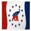 12x18 12"x18" Republican Party Political Elephant Sleeve Flag Boat Car Garden