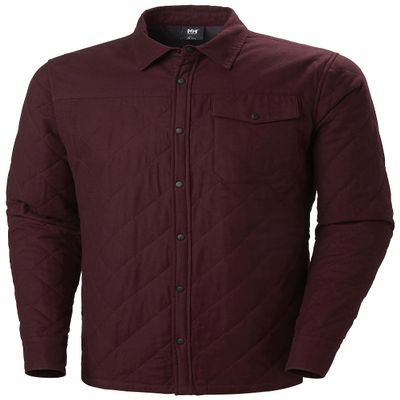 Helly-Hansen Mens Isfjord Insulated Shacket, 658 Hickory, XX-Large