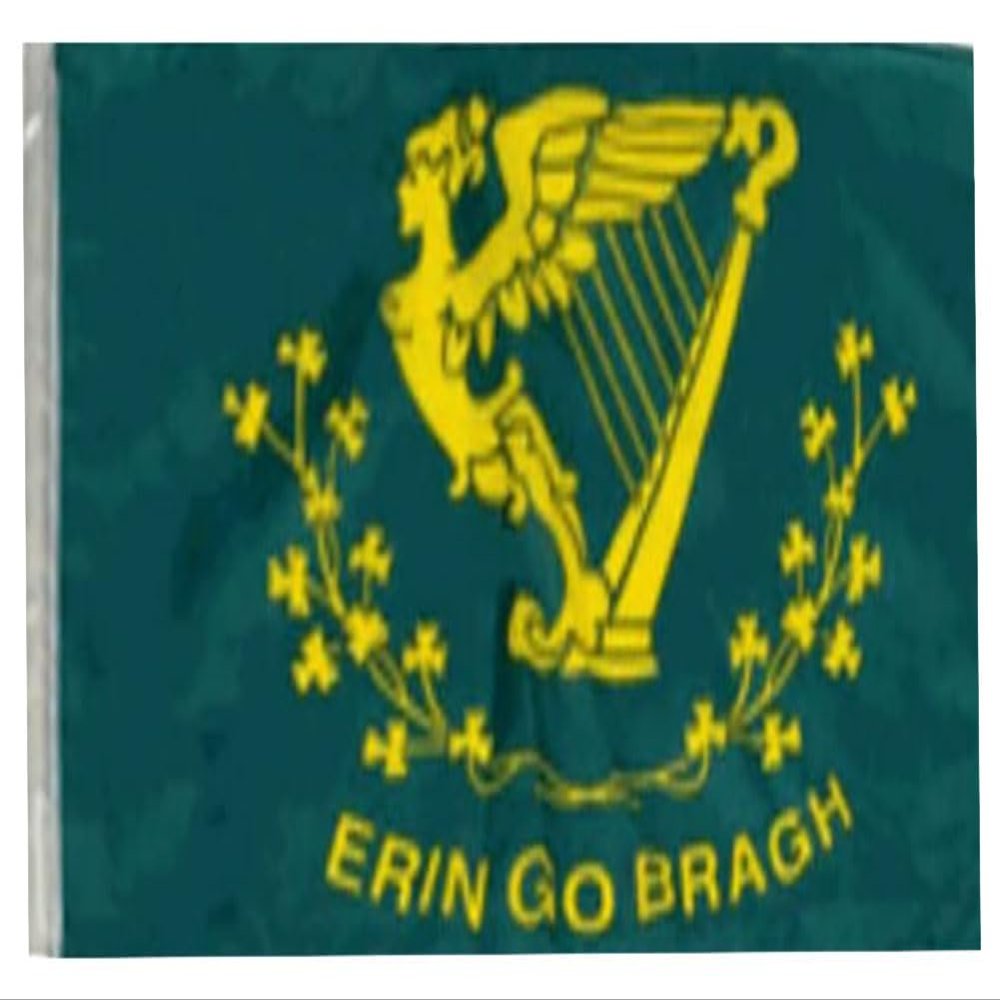 12x18 12"x18" Erin Go Bragh Irish Ireland Sleeve Flag Boat Car Garden