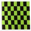12x18 12"x18" Black & Green Checkered Checker Race Sleeve Flag Boat Car Garden
