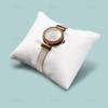 AUEAR, 10 Pack PU Leather Watch Pillows Jewelry Display Pillow Bracelet Bangle Cushion Organizer for Gift Box (Off White) view 3