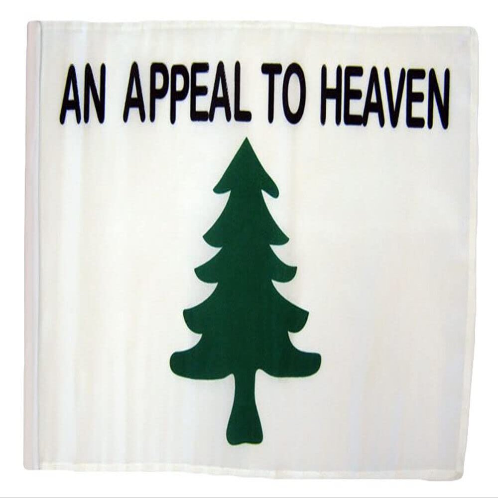 12x18 12"x18" An Appeal To Heaven Washington Cruiser Sleeve Flag Boat Car Garden