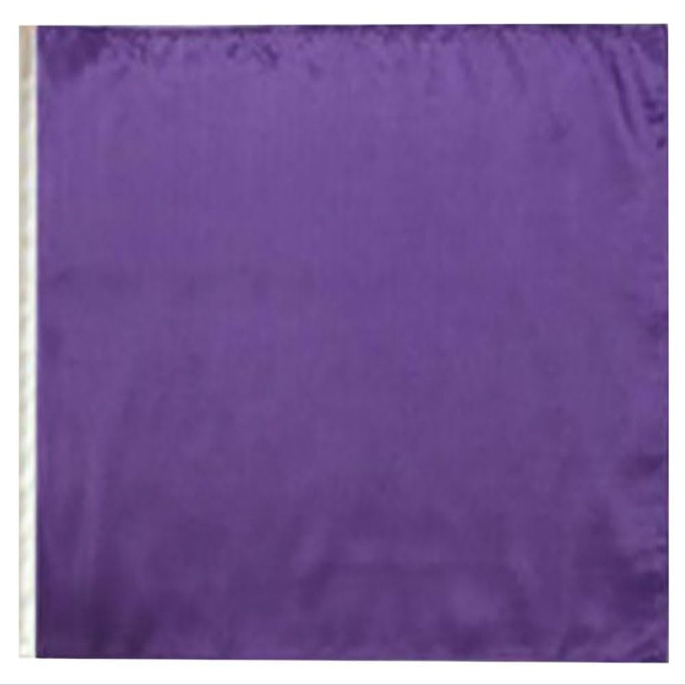 12x18 12"x18" Solid Purple Sleeve Flag Boat Car Garden