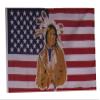 12x18 12"x18" USA American Indian Native Chief Sleeve Flag Boat Car Garden