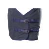 Reinsman Moisture-Wicking Warm Soft 300-gram Fleece Horse Sheet | Two Belly Straps for Secure Fit with Buckle Adjustment and Velcro | Equestrian/Equine Tack, Gray, 78" view 2