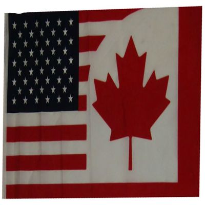 12x18 12"x18" U.S.A. USA/Canada Canadian Sleeve Flag Boat Car Garden