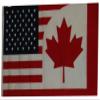12x18 12"x18" U.S.A. USA/Canada Canadian Sleeve Flag Boat Car Garden