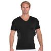 ISPRO TACTICAL - Made in USA - Concealed Carry Holster for Men & Gun Concealment Shoulder Holster Or Pistol Chest Holster Compression V-Neck Concealed Carry Shirt with Gun Holster (Black, LG) view 2