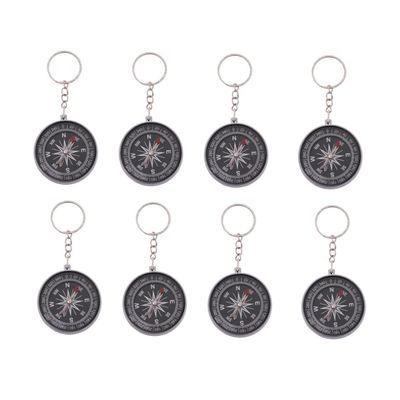 BESPORTBLE 12pcs Pirate Compass Keychain Elegant Bag Pendant for Boys and Girls Unique Treasure Hunt for Birthdays Holidays and Special Occasions