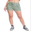 YMI Womens High Rise Belted Cargo Shorts, Grnte, 09 view 1