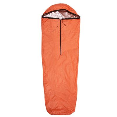 PODEC Emergency Sleeping Bag, Reusable Survival Blanket with Adjustable Carry Bag, Foldable Lightweight Emergency Bag, Keep You Dry and Warmth, for Survival Camping Extreme Weather