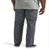 Lee Men's Big & Tall Extreme Motion Flat Front Regular Straight Pant Painter Gray 44W x 30L Big view 3
