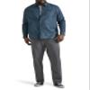 Lee Men's Big & Tall Extreme Motion Flat Front Regular Straight Pant Painter Gray 44W x 30L Big view 4