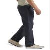 Lee Men's Flat Front Relaxed Straight Pant, Navy, 36W x 29L view 2