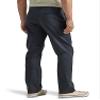 Lee Men's Flat Front Relaxed Straight Pant, Navy, 36W x 29L view 3