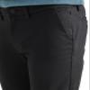Lee Men's Flat Front Slim Straight Pant, Black, 34W x 29L view 4