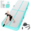 13FT Inflatable Air Gymnastics Mat Training Mats 4inches Thickness Inflatable Tumble Track for Home Use/Training/Yoga/Cheerleading/Water with Pump view 1