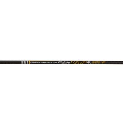 Victory Archery VAP SS 0.166" Micro Diameter Hunting Arrow (Spine: 300, 12 Pack Bare Shafts, Straightness 0.001 - Elite - Yellow)