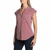 Jachs Girlfriend Ladies' Short Sleeve Blouse (Red, XL) view 1