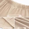 Thin Loose Casual Drop Feeling Ice Silk Pants Women High Waist Straight Tube Wide Leg Trouser Black S(40-50) KG view 3