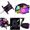 Baitcasting Reel Lightweight Casting Reels Lure Fishing Reel 7.2:1 Speed Ratio Shallow Spool Fishing Wheel for All Season Lake Fishing, River Fishing, Raft Fishing (DW130W, Left Hand) view 4