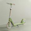 GLDDFDG Folding Kick Scooter for Kids Teens and Adults,Adjustable Helght,Non-Slip Deck,Dual Brakes System,Best Gift for Age 6 Up Kids Girls Boys Teens, 220Lb Weight Limit,Green view 1