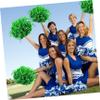 BESPORTBLE Dance Pom Poms for Cheerleaders 4pcs Handheld Pom Poms Handles for Team view 4