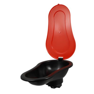 BESPORTBLE Portable Camping Squatting Pit Odor- Travel Toilet Lid Sturdy Plastic Construction for Outdoor Use
