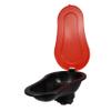 BESPORTBLE Portable Camping Squatting Pit Odor- Travel Toilet Lid Sturdy Plastic Construction for Outdoor Use view 1