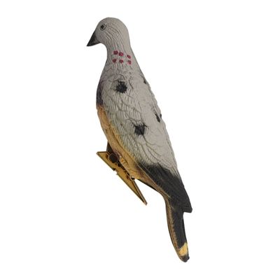 BESPORTBLE 3 Pcs Simulated Pigeon Foam Stickers Sports Stickers 3D Stickers Christmas Ornaments Self Adhesive Shooting Targets Eva Foam Simulation Animal Pigeon