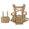 REEBOW GEAR Tactical Chest Rig with Mag Pouches Lightweight Tactical Vest (Tan) view 4