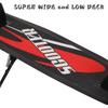 CUIOT Kick Scooter for Adults Teens, Big Wheels Foldable Scooter Ages 10+ Kids Youth, 34''-41'' Adjustable Handlebar, Hand Brake and Foot Brake, Lightweight High Carbon Steel Frame Up to 330Lbs,Black view 4