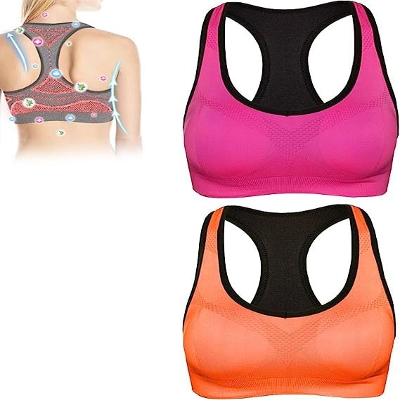 2PCS Ice Silk Ion Lymphvity Detoxification and Shaping & Powerful Lifting Bra, Ultra-Thin Ice Silk Lifting Bra (G,2XL)