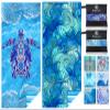 2 Pack Microfiber Lightweight Beach Towel Sand Free Quick Dry Absorbent Thin Compact Towels for Swimming Pool Camping Beach Accessories Large Easy Pack Travel Things for Vacation Essentials Gift view 1