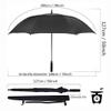 Giant Golf Umbrella 78 Inch Oversized Long Handle Umbrella Automatically Open Windproof and Rainproof Oversized Straight Umbrella Family Umbrella view 3