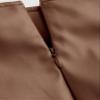 DIERAN Women's Short Skirts Slit Hem PU Leather Mini Skirt Summer Casual Mini Skirts view 4