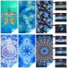 6 Pack Microfiber Lightweight Beach Towel Sand Free Quick Dry Absorbent Thin Compact Towels for Swimming Pool Camping Beach Accessories Large Easy Pack Travel Things for Vacation Essentials Gift view 1