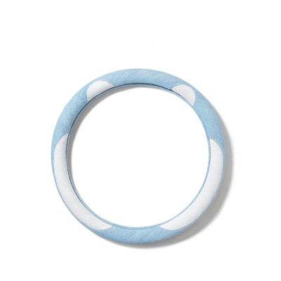 FUERU Car Steering Wheel Cover Set Car Steering Wheel Cover Breathable Fiber Linen Ultra-Thin Comfortable car Interior Gift (Color : 1#)