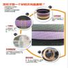 FUERU Car Steering Wheel Cover Set Car Steering Wheel Cover Fashion Fabric Four Seasons Available Car Interior Accessories (Color : 2#) view 3