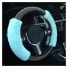 FUERU Car Steering Wheel Cover Set Car Steering Wheel Cover Winter Plush Warm Sweat Breathable Car Interior (Color : 1#) view 3