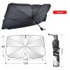 for Golf 6 MK6 VI 2009-2013,Car Windscreen Sunshade,Front Window UV UmbrellaHeat-Insulating Foldable Parasol view 3