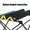 iClimb 1 Folding Table and 1 Low Folding Chair Bundle, Ultralight Compact for Solo Person Outdoor Backpacking Camping Hiking Beach Concert view 3