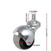 dcIustfHE Casters 2 inch Spherical Nylon Sofanitureer Dia Swivelor Wheels Fixed Plateers Universal Wheel to The Sofa Cabinet Crib Office Chair 4 Packs/2Inch view 2